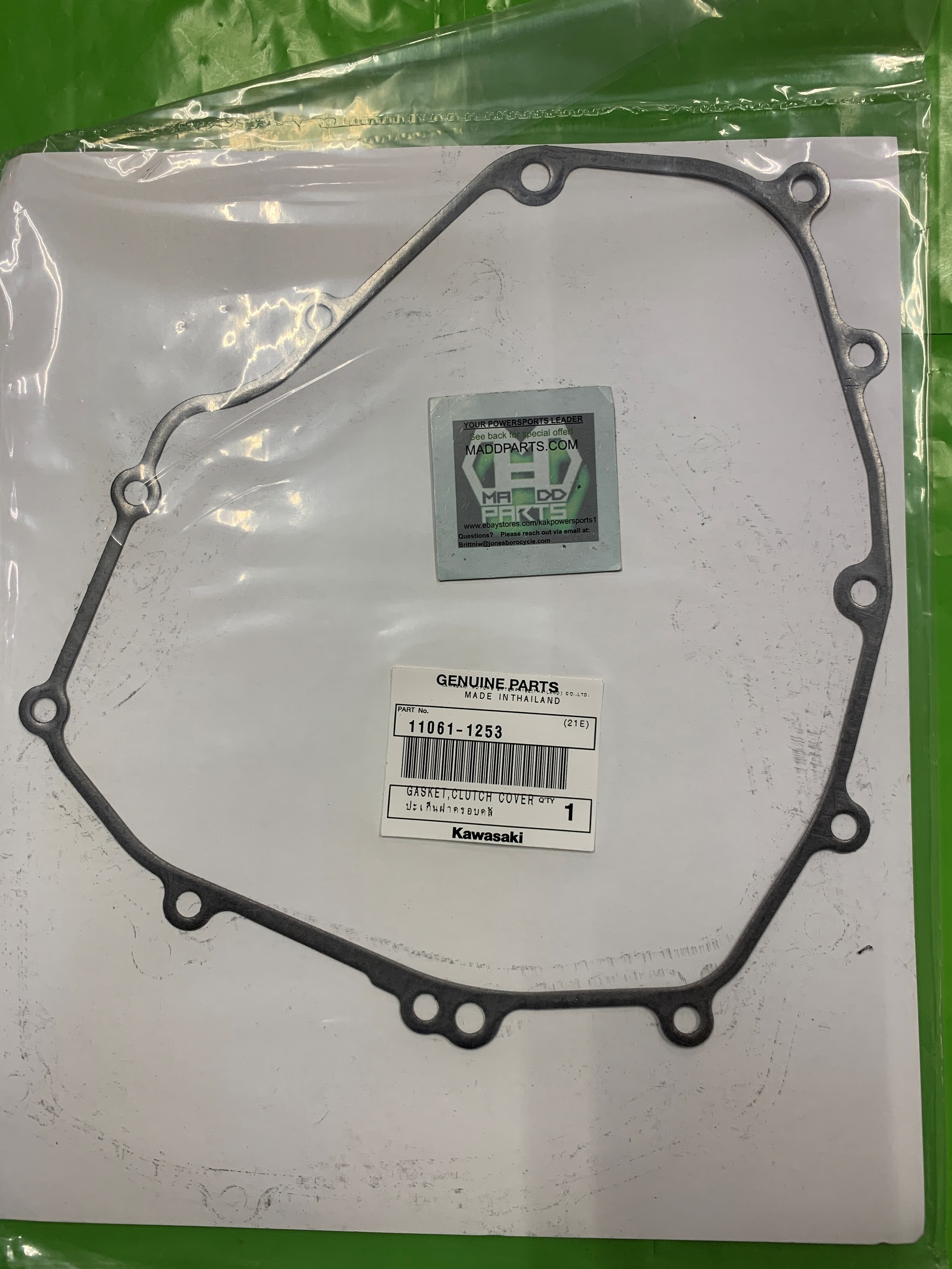 Kawasaki OEM Clutch Cover Gasket 11061-1253 | eBay
